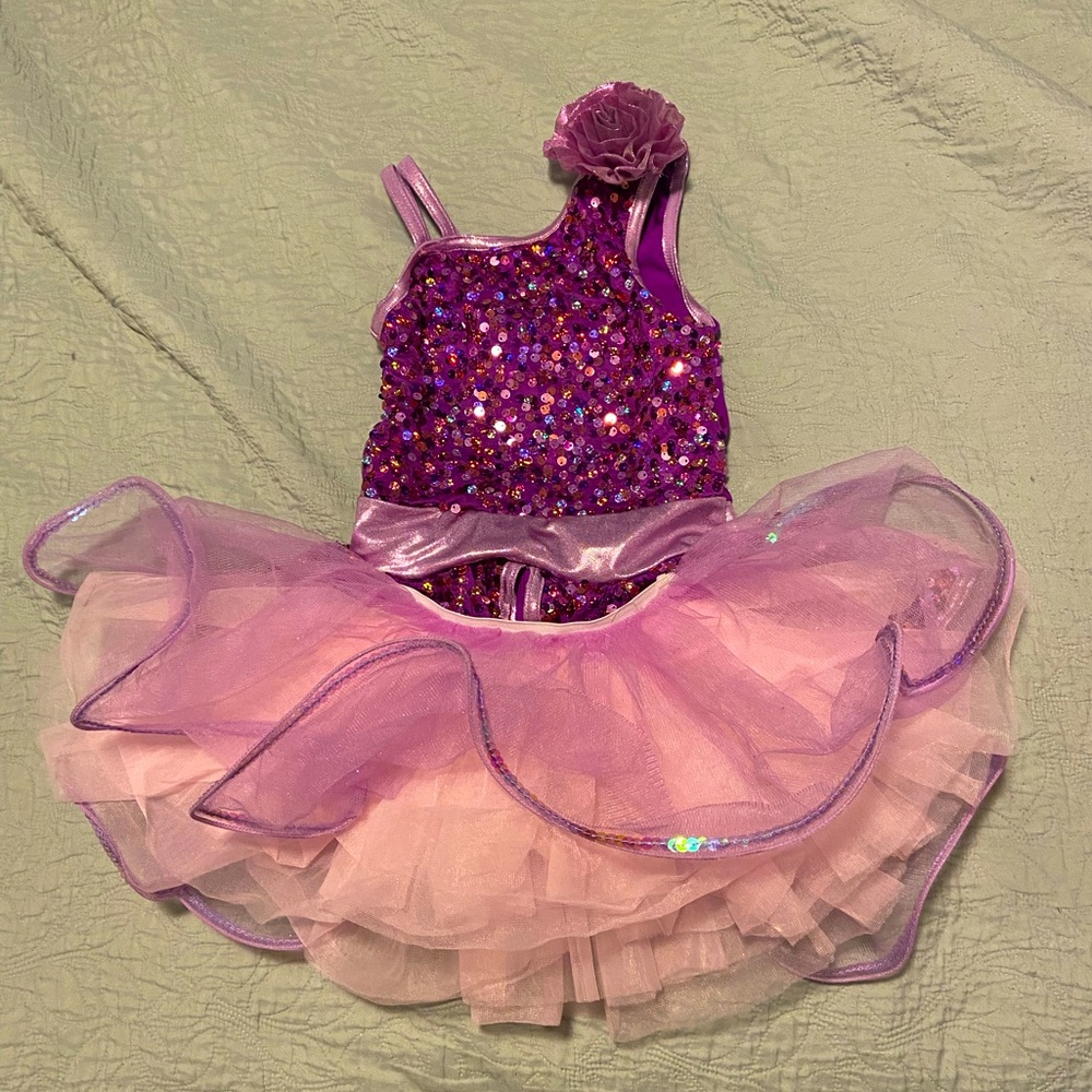 Weismann Girls Dance Costume with separate TuTu